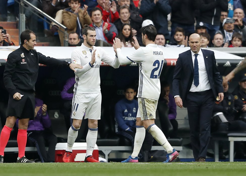 Momento esperado en el Bernabéu, volvió Bale. Fotografía as.com