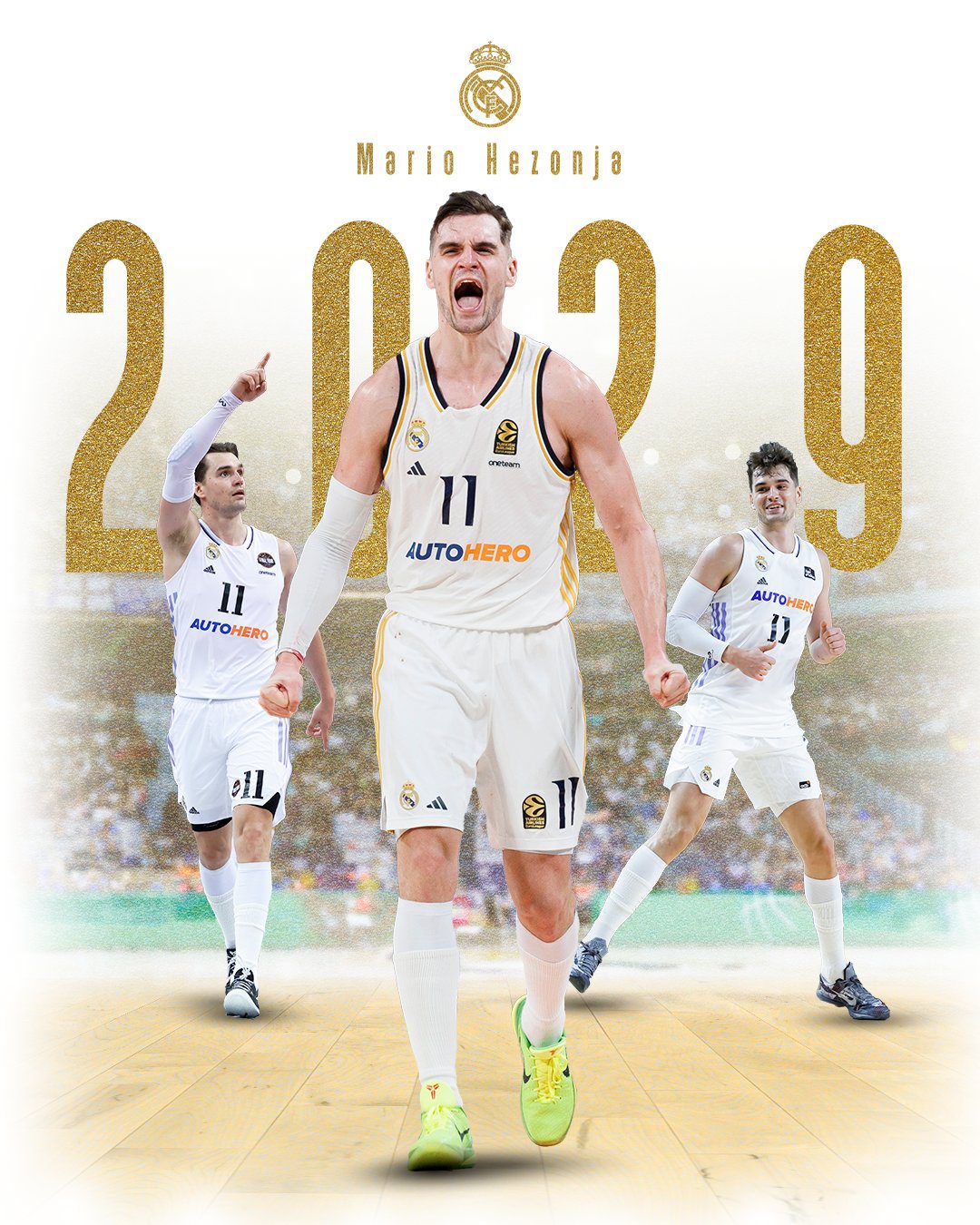 Real Madrid Baloncesto| Plantilla 24-25;Renovación Mario Hezonja  