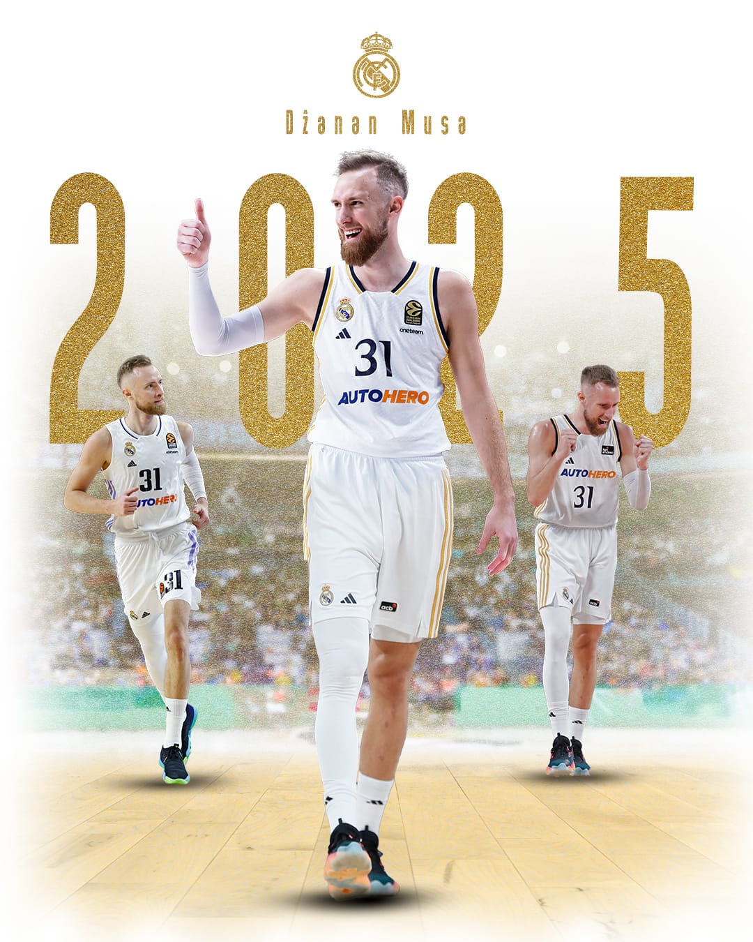 Real Madrid Baloncesto| Renovación Dzanan Musa  