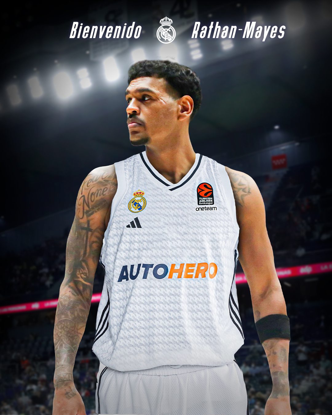 Real Madrid Baloncesto; Fichajes 24/25 | Bienvenido Xavier Rathan-Mayes  