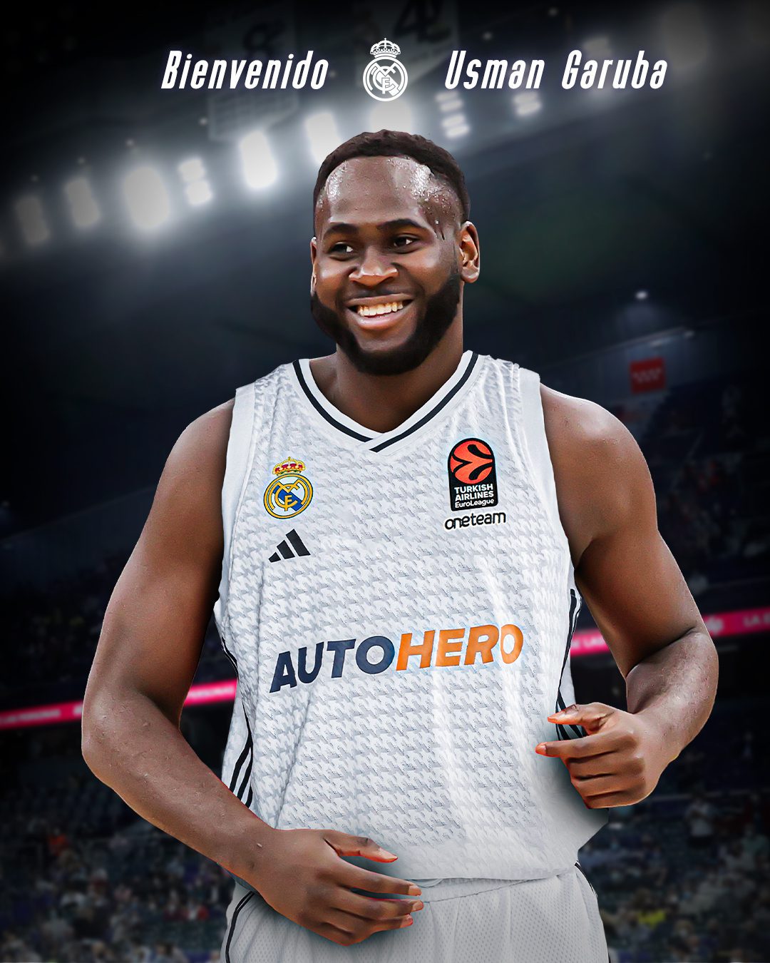 Real Madrid Baloncesto; Fichajes 24/25| Bienvenido Usman Garuba