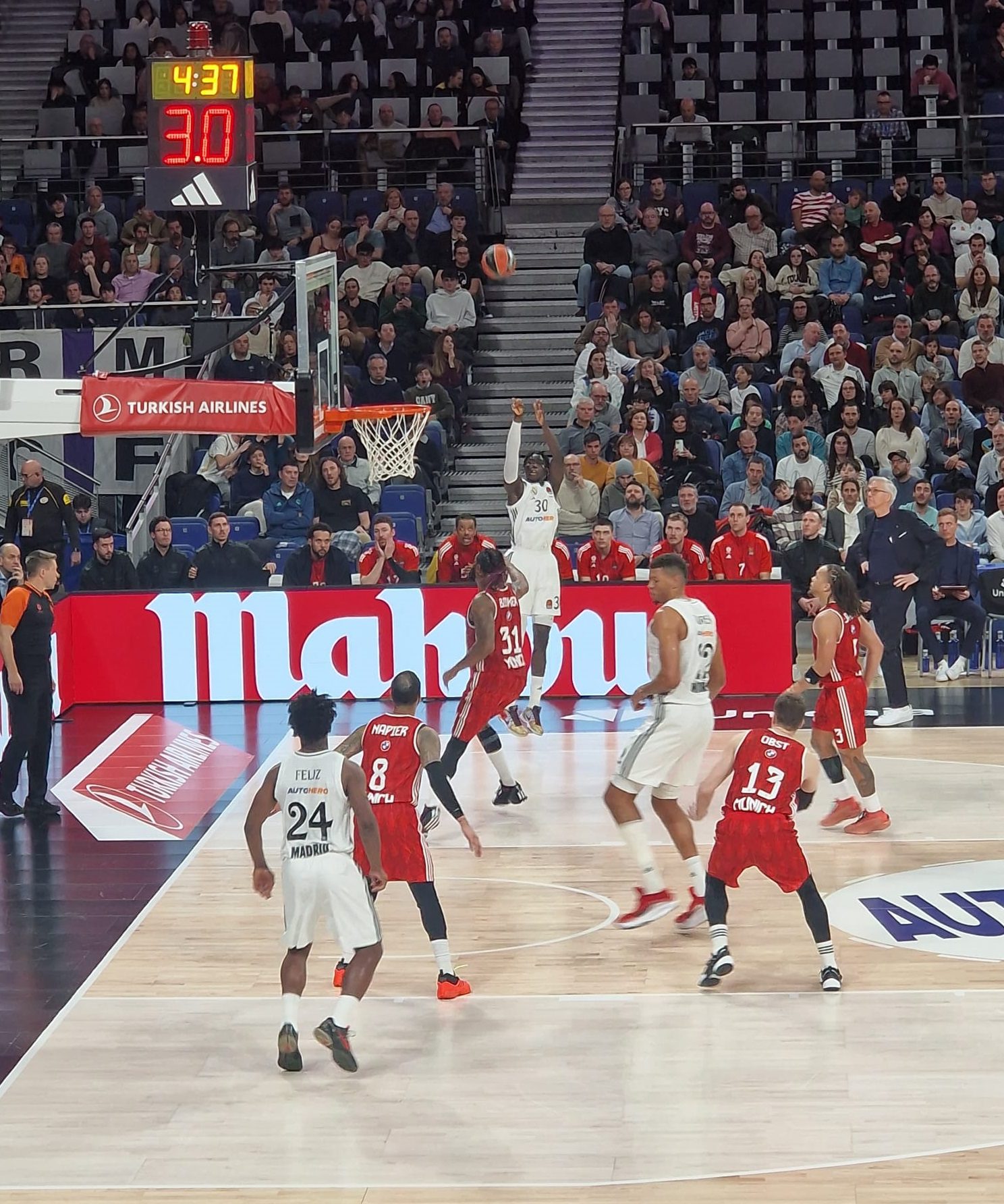 Euroliga 24/25 – Jornada 19 | Continúa la remontada, victoria y basketaverage ganado