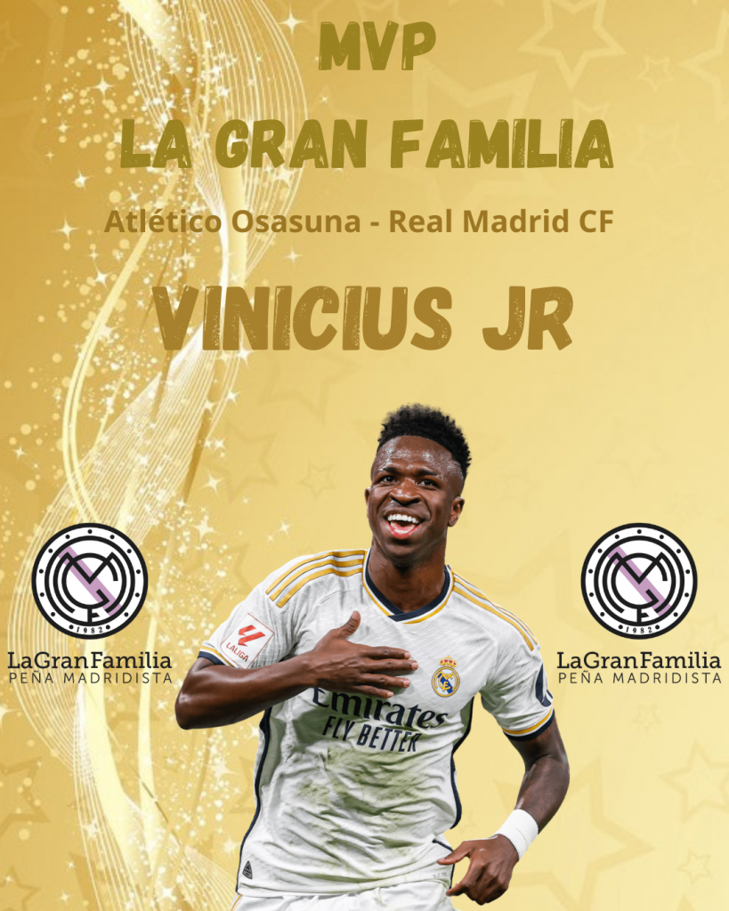 Trofeo La Gran Familia al Mejor Jugador 2025-2026 | MVP (Atlético Osasuna - Real Madrid CF 