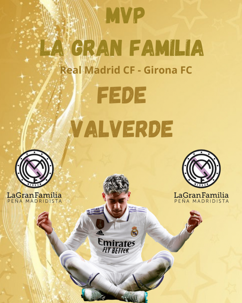 Trofeo La Gran Familia al Mejor Jugador 2025-2026 | MVP (Real Madrid CF - Girona 