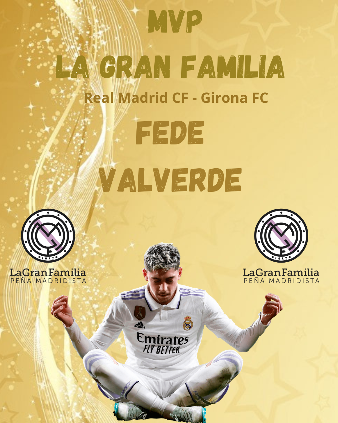 Trofeo La Gran Familia al Mejor Jugador 2025-2026 | MVP (Real Madrid CF – Girona «Liga»)