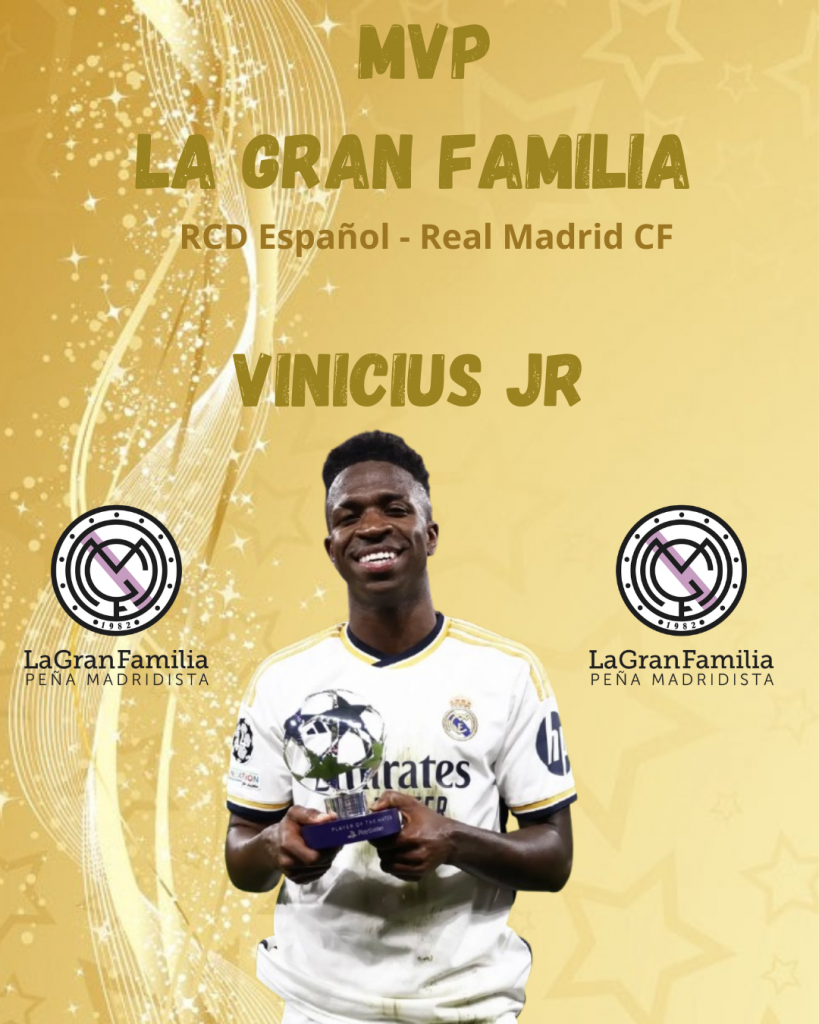 Trofeo La Gran Familia al Mejor Jugador 2025-2026 | MVP (RCD Español - Real Madrid CF 