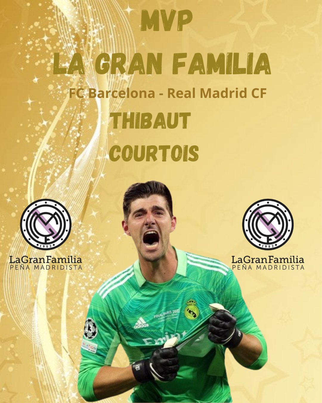 Trofeo La Gran Familia al Mejor Jugador 2025-2026 | MVP (Real Madrid CF – FC Barcelona «Liga»)