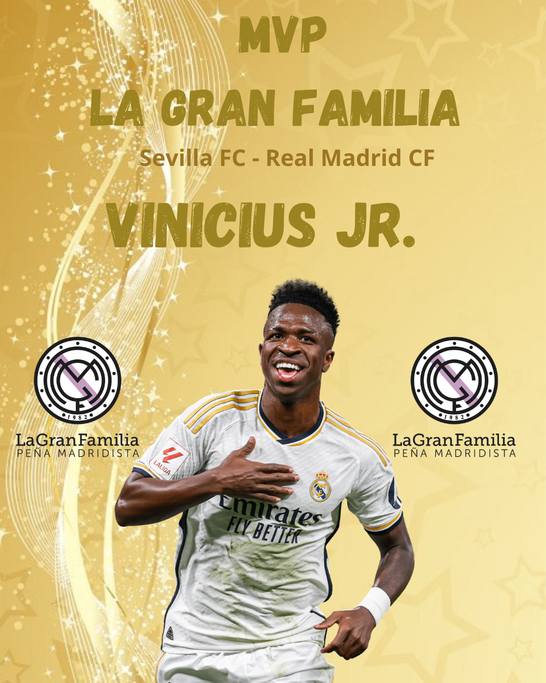 Trofeo La Gran Familia al Mejor Jugador 2025-2026 | MVP (Sevilla FC – Real Madrid CF «Liga»)