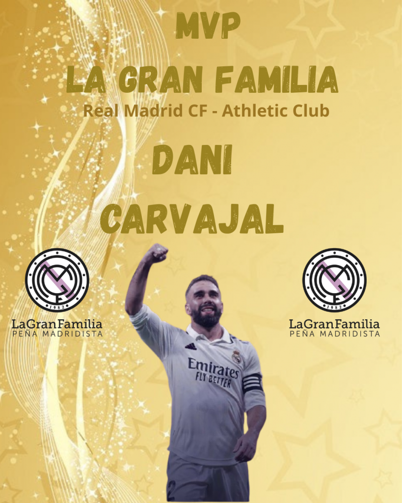 Trofeo La Gran Familia al Mejor Jugador 2025-2026| MVP (Real Madrid CF - Athletic Club