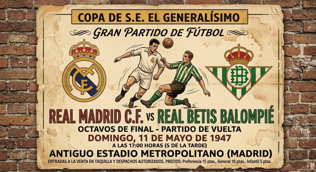 Partidos memorables | Real Madrid CF - Real Betis (Copa de España 1946-1947